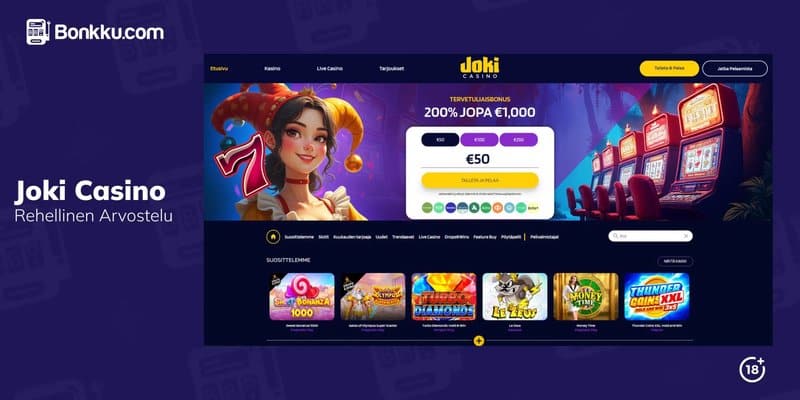 Joki casino live casino, joki casino asiakaspalvelu